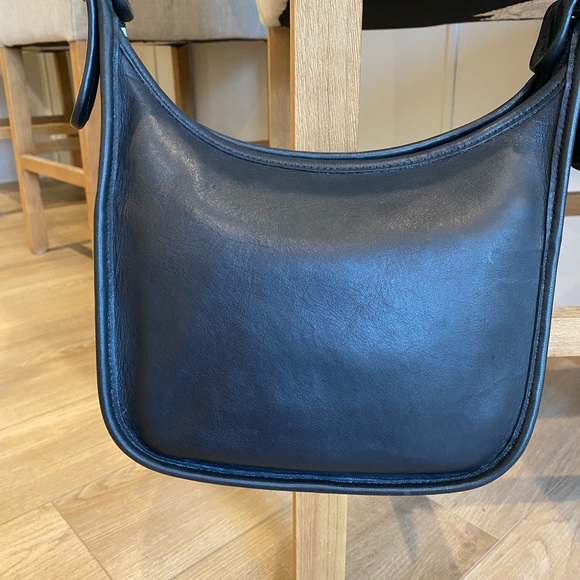 Coach Handbags - VTG Janice’s Legacy Black Crossbody Shoulder Bag